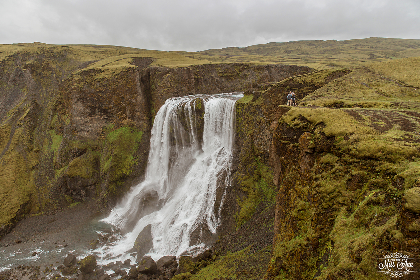Iceland Wedding Photographer - Secret Waterfall Wedding Location