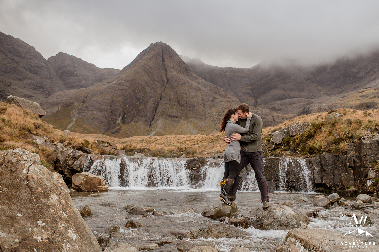 Fairy Pools Isle of Skye Engagement Wedding Photographer - Your Adventure Wedding