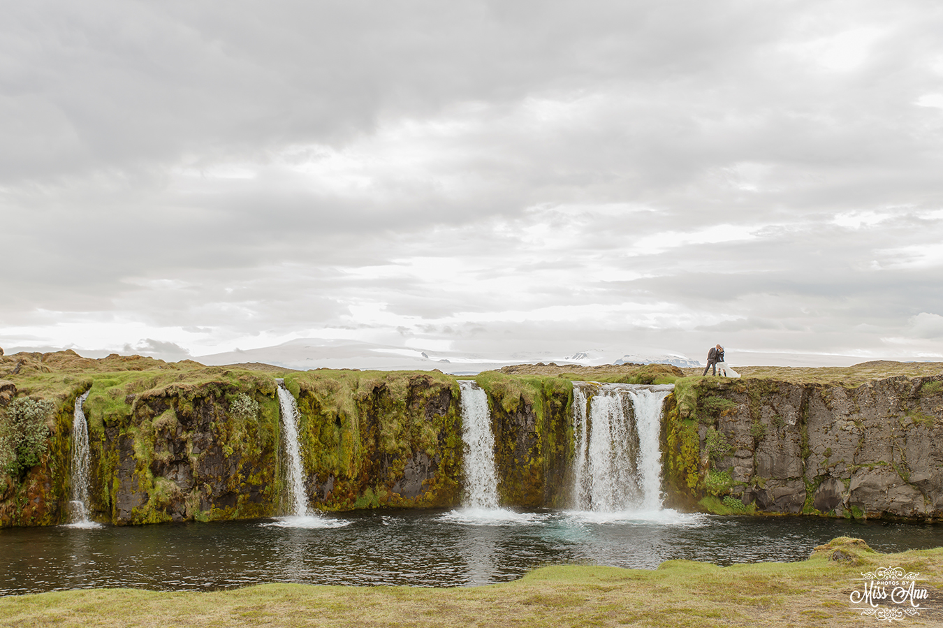 Iceland Secreat Waterfall Wedding Photographer