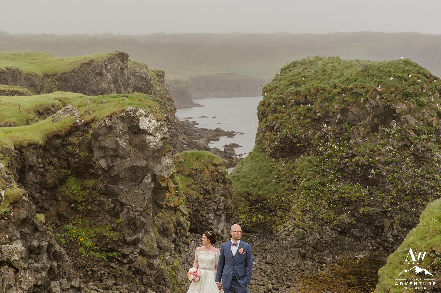 Iceland Wedding Photographs - Arnarstapi Snaefellsness