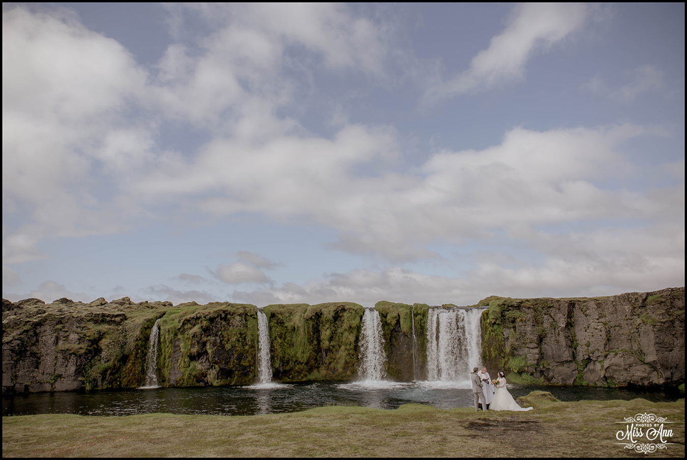 Iceland Wedding Secret Waterfall