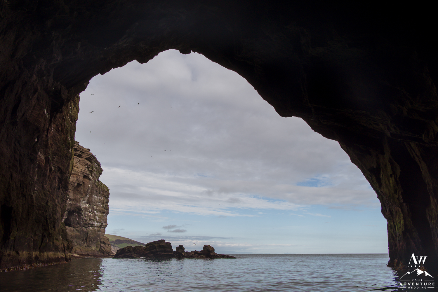 Westman Islands Iceland Wedding Cave-24
